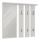 Věšákový panel Oasis 1 (bílá) (se zrcadlem)