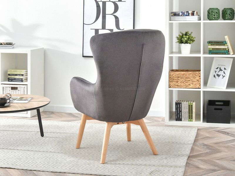 Křeslo Léto (grafit + černá)