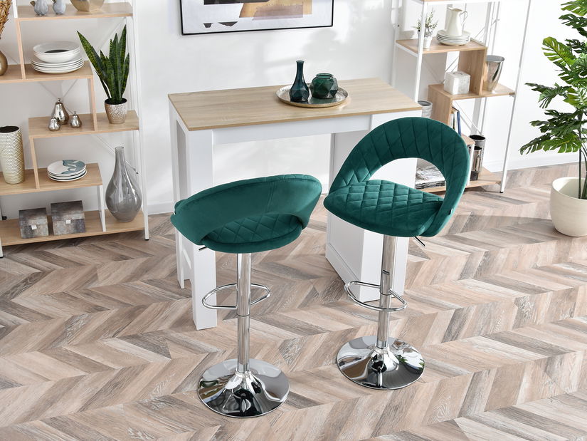 Židle Hamlet (zelená + černá)