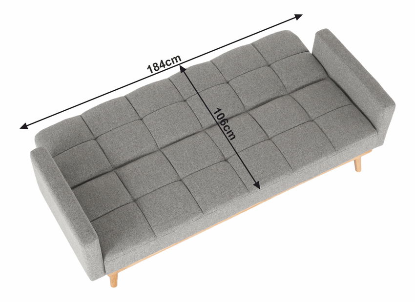 Pohovka Mavona (šedá)