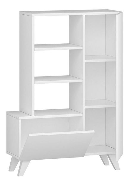 Botník (skříňka na boty) Pudoka (bílá)