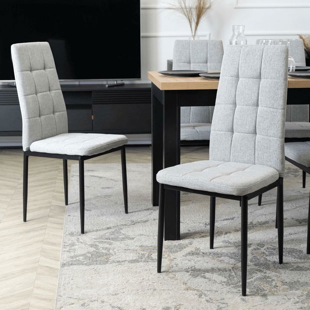 Jídelní židle Teson (šedá)