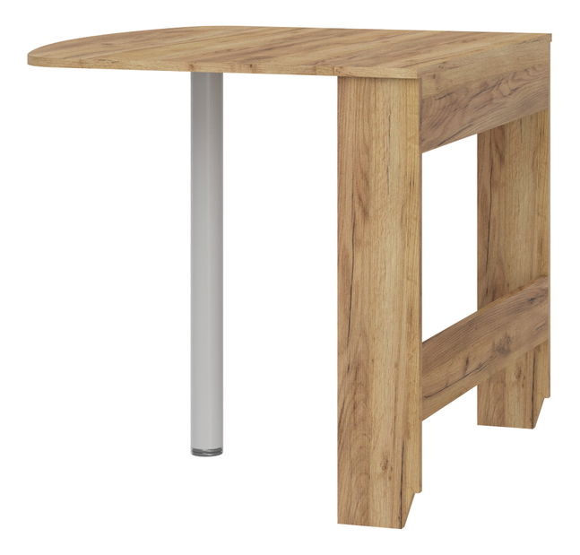 Rozkládací jídelní stůl Elston 6 (craft zlaty) (pro 2 osoby)