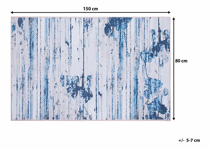 Koberec 150 cm Belton (tmavě modrá)