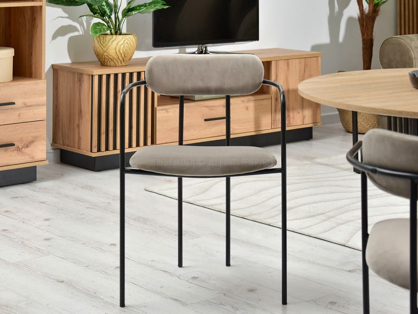 Židle Magnus (béžová + černá)