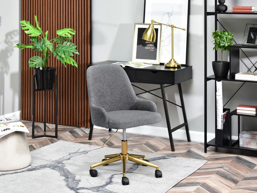 Kancelářská židle Mio M (šedá + černá)