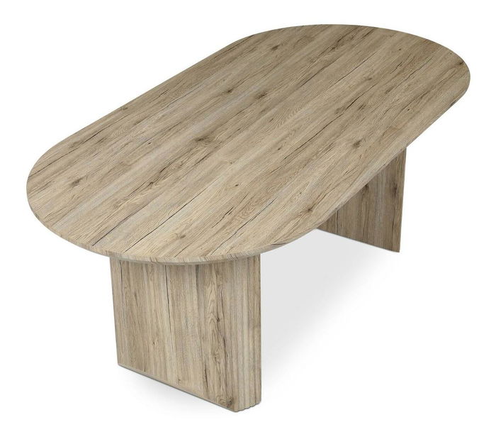 Jídelní stůl Homenajaba (dub sanremo) (pro 10 osob)