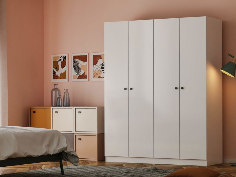 Šatní skříň Reese 504 (bílá)