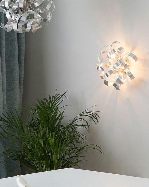 Stropní lampa Ivins (stříbrná)