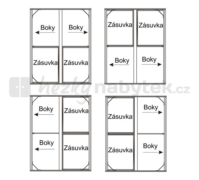 Manželská postel 160 cm Percy Typ 92