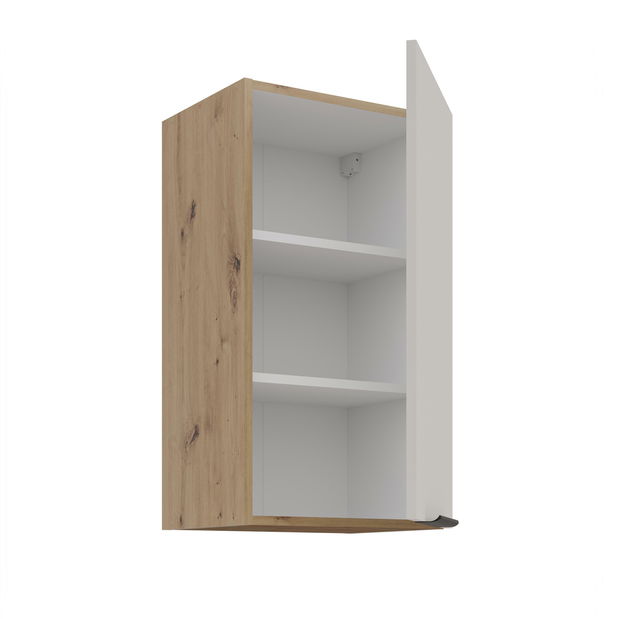 Horní kuchyňská skříňka Sayla 40 G-72 1F (kašmír + dub artisan)