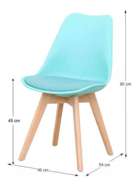 Jídelní židle Bali new (mentol)