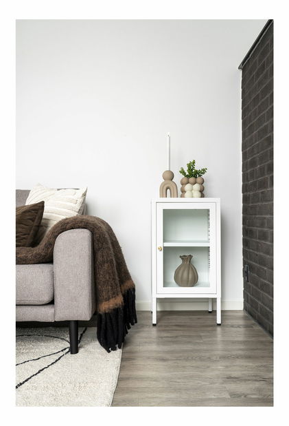 Vitrína Dalmira 1 (bílá)