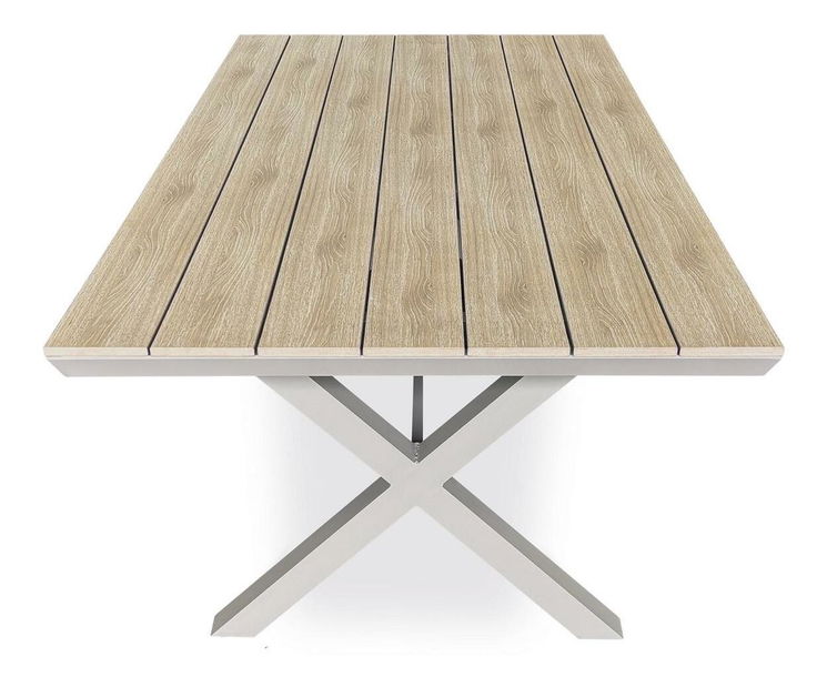 Zahradní stůl Amigos (dub světlý) (pro 8 osob)