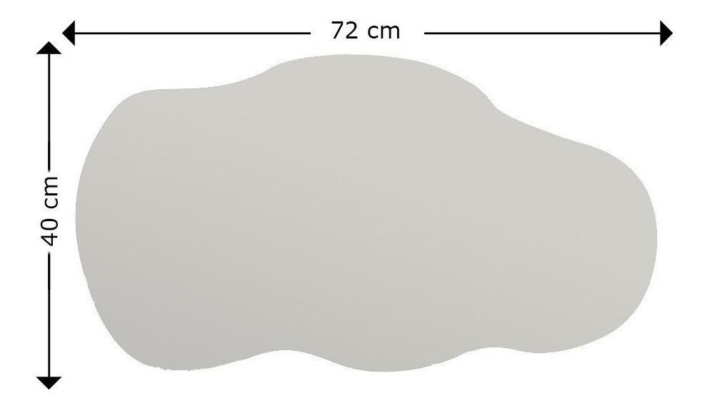 Zrcadlo Sinuvi (černá)