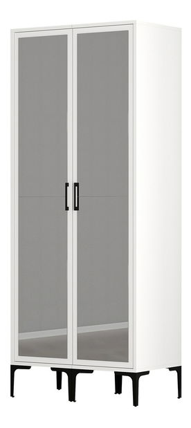 Šatní skříň Kiara RR (bílá)