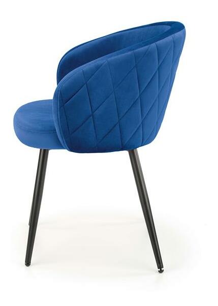 Jídelní židle Kieth (tmavě modrá)