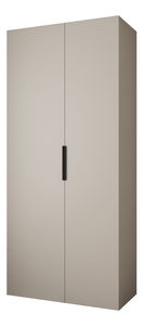 Šatní skříň 110 cm Carmela 50-4 (kašmír + černá)