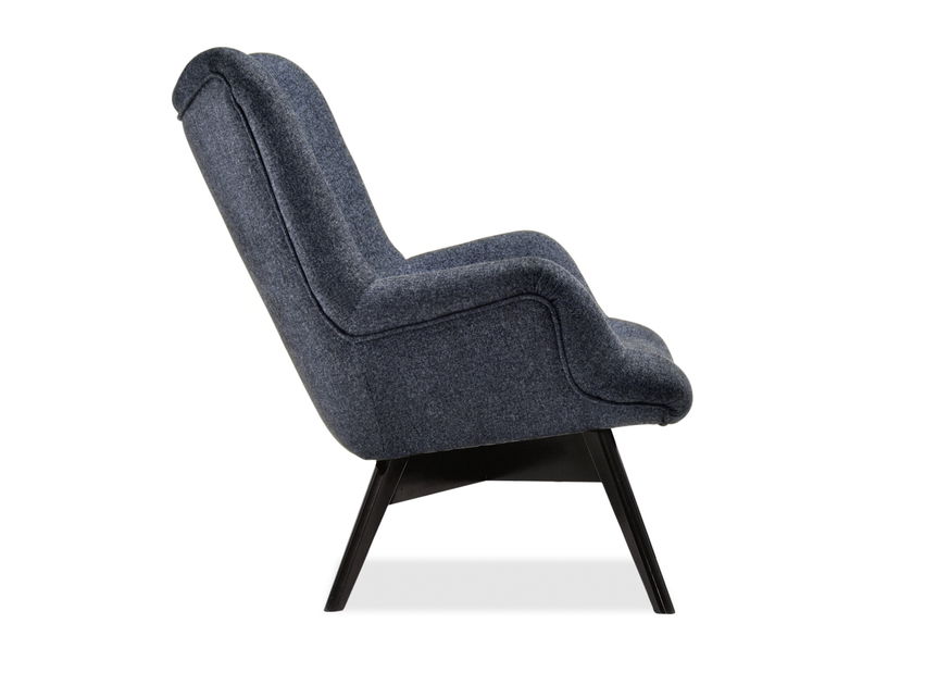 Designové křeslo Florentino (šedá + bílá)