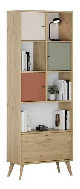 Regál Tokelenzo 1 (vícebarevné)