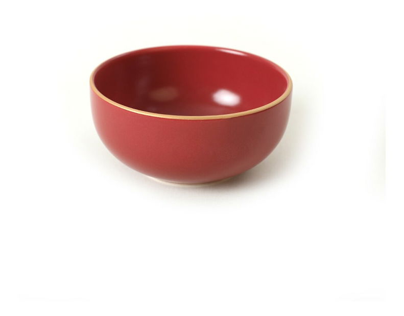 Jídelní souprava (24 ks.) Orelia (červená + zlatá)