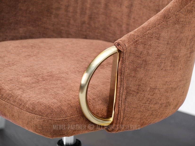 Židle Carma B (měděná + zlatá)