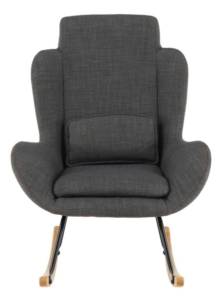 Relaxační houpací křeslo Harper (šedá)