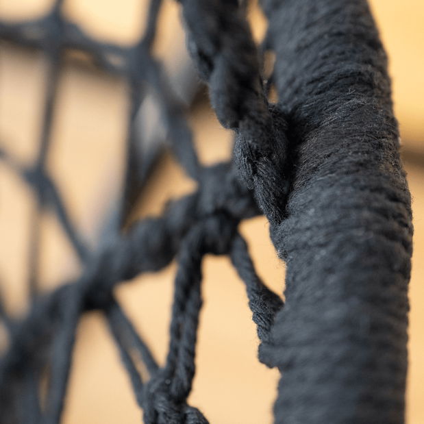 Závěsné houpací křeslo Amarea (černá)