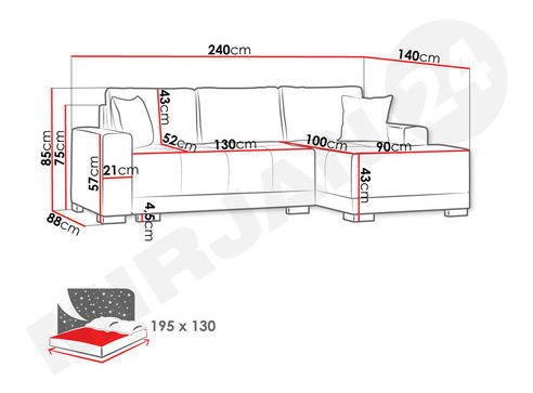 Rohová sedací souprava Melania (tmavě šedá + světle šedá)
