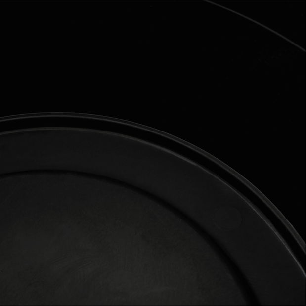 Plastový květináč Montreal Typ 2 (šedohnědý + vzor dřevo)