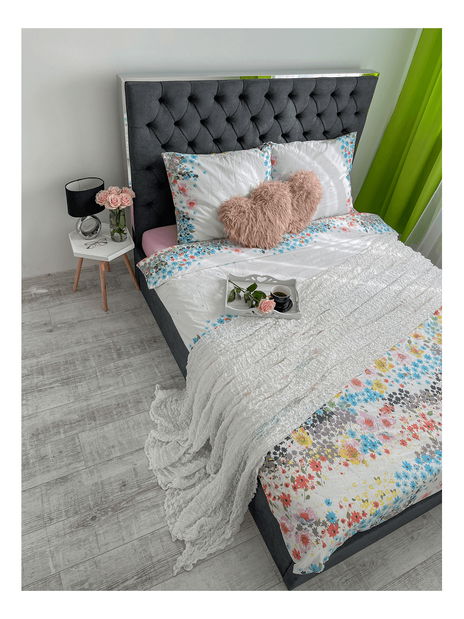 Manželská postel 160 cm Nadina (s roštem)