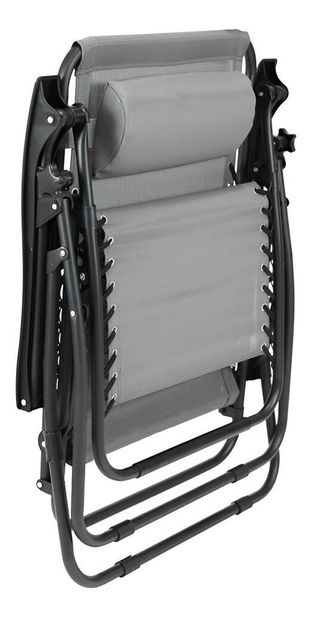 Zahradní křeslo Gerry new (světle šedá)