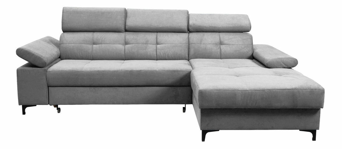 Rohová sedačka Nicholle (světle šedá) (P)