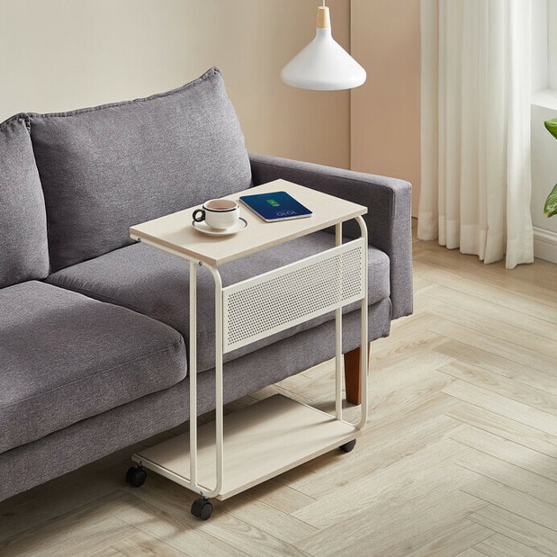 Příruční stolek Cremrola (béžová)