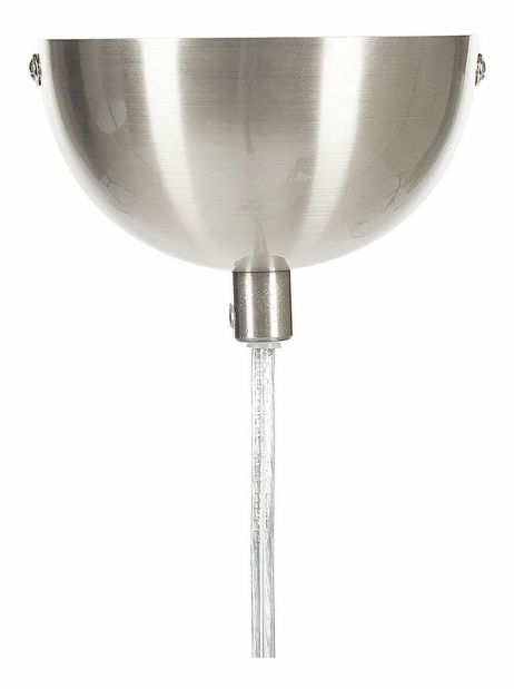 Závěsná lampa BAJAN (kov) (stříbrná)