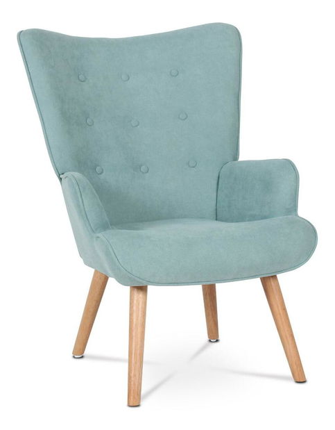 Křeslo s podnoží Avanzabamos (světlomodrá)