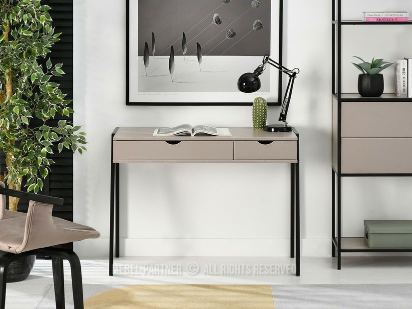 PC stolek Land (béžová + černá)