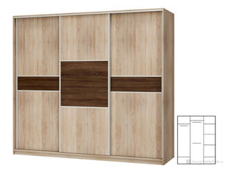 Šatní skříň Prestwood 240 C