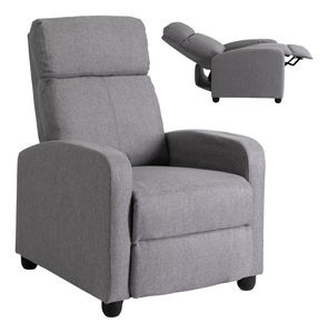 Polohovací křeslo Dominaba (šedá)