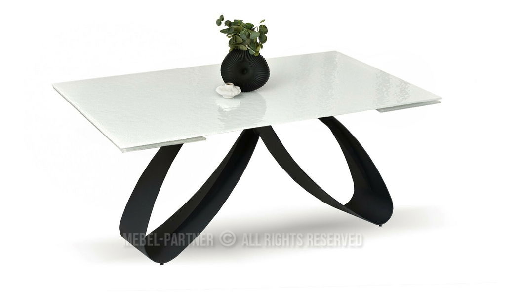 Jídelní stůl Pagina (bílá + černá)