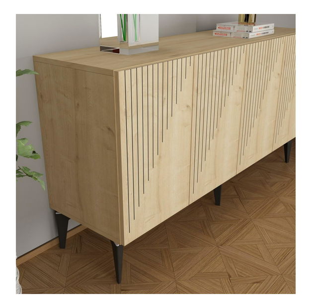 Skříňka Tomune 3 (dub safírový)