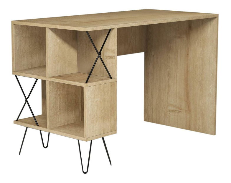 PC stolek Europa (dub + černá)