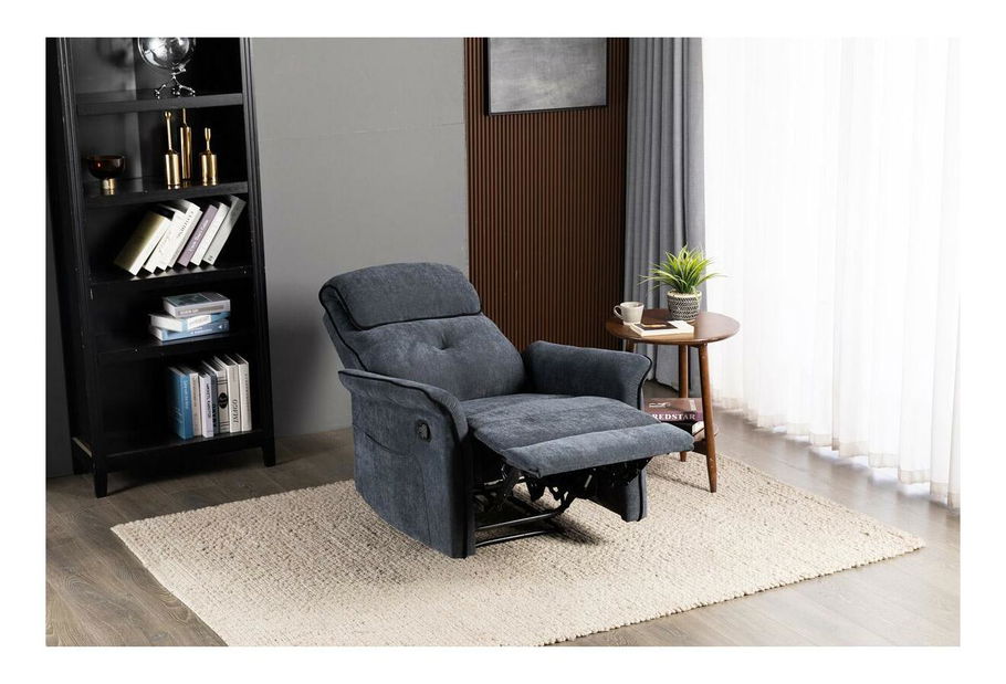 Polohovací křeslo Trato (šedá)