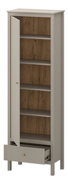 Policová skříň Karankas (taupe)