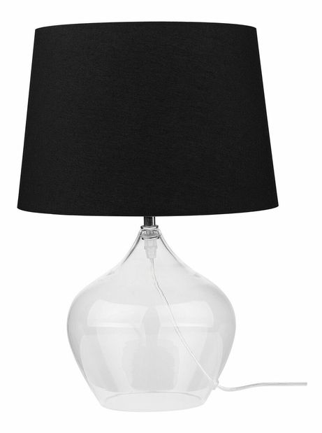 Stolní lampa Ogden (průhledná)