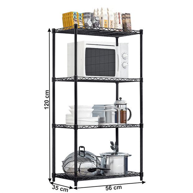 Regál Supreme 1 (černá)