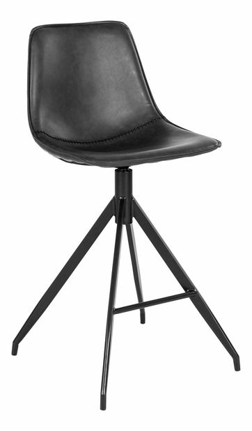 Barová židle Moteria 3 (černá)