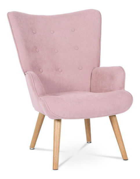 Křeslo s podnoží Avanzabamos (růžová)