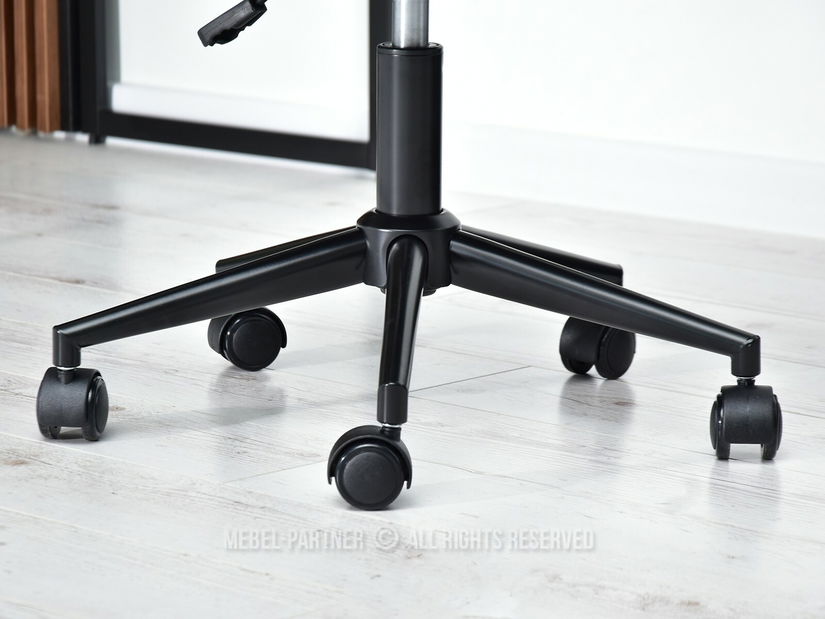 Židle Henro (ořech tmavý + černá)