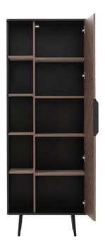 Sada nábytku do obývacího pokoje Prenamora I (černý grafit + captains deck)